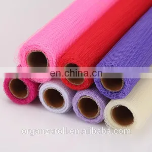 2016 Multicolor Raffia Floral Deco Mesh Popular in European Countries thumbnail-1