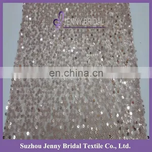 SQN#18 Jenny Bridal Modern Champagne Sequin Table Runner thumbnail-3