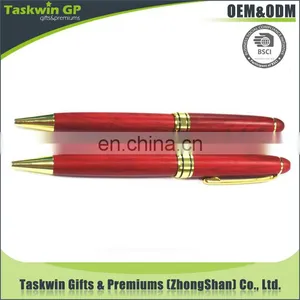 High Quality Wooden Ball Pen/business Pen for Promotional Gift thumbnail-1