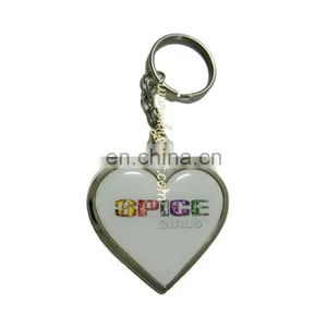 Customized Lovely Heart Shaped Multifunctional Handmade Good Qualtiy Factory Keychain Keyring With Epoxy Logo thumbnail-1