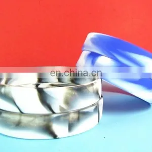 Printed Army Color Silicone Wristbands thumbnail-3