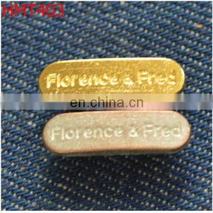 Fashion Jeans Metal Labels Logo for Garment thumbnail-1