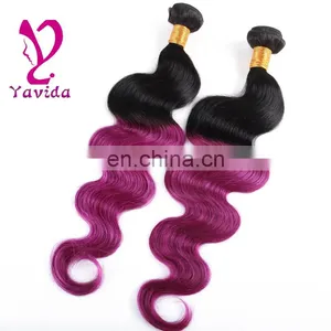 Peruvian Ombre Hair Ombre Hair Wefts Human Braid Hair Bulk thumbnail-5
