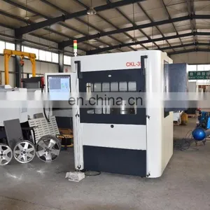 High Efficiency Vertical CNC Wheel Repair Lathe CKL-35 thumbnail-4
