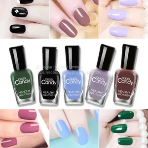 Peel- Off Nail Polish Long Lasting Waterproof 40 Colors 8ml thumbnail-1