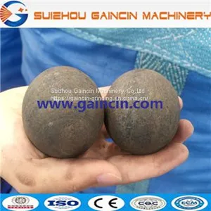 HRC56 to 65 Grinding Media Steel Balls, Steel Forged Rolling Steel Balls, Large Sizes of Grinding Media Forged Balls thumbnail-4