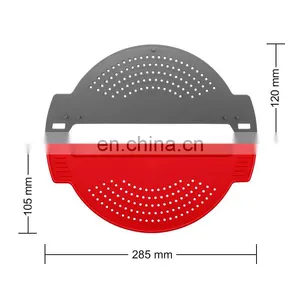 Kitchen Tool Food Sifting Washing Drainer Plastic Pot Strainer thumbnail-4