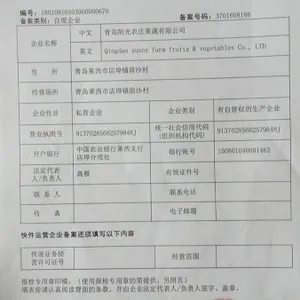 Qingdao Sunny Farm Fruits & Vegetables CO.,LTD company overview - view 4 thumbnail