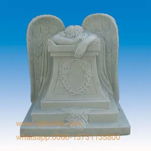 Supply Hand Carved Stone Angel Statues thumbnail-2