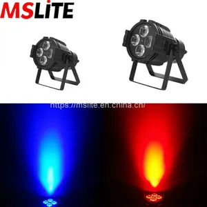 Dj Color Flat 70w Indoor Cob 4 Led Par Light Can Light Stage Pub Effect thumbnail-1