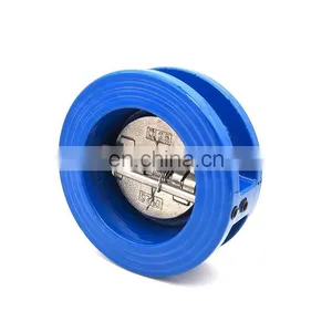 DN50 Small Ductile Cast Iron Wafer Type Single Disc Check Valve thumbnail-6