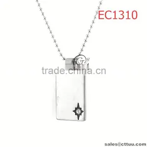 Gold Name Necklace Leather Necklace Cord thumbnail-1
