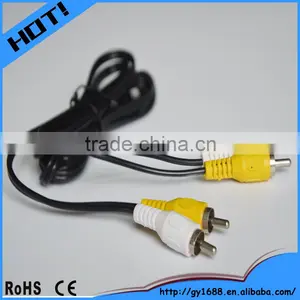2m 2 Rca Audio Splitter Aux Jack Cable thumbnail-1