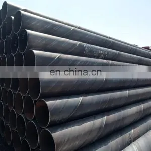Large Diameter FPE 3pe Coating Steel Pipe Spiral Tube SSAW Steel Pipe Water Pipe Price thumbnail-1
