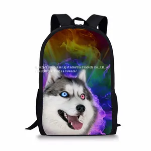 Fashionable Personalized Animal Design Custom Printing Logo School Students Create Backpack thumbnail-3