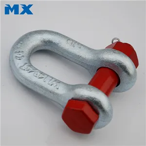 US Type Shackle G209 G210 G2130 G2150 Bow Shackle D Shackle thumbnail-2