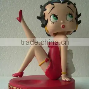 Customized Resin Crafts Statues Betty Boop Figurines thumbnail-2