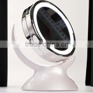 5 Times Magnification LED Light Ring Big Make up Mirror thumbnail-2