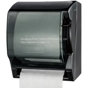 Plastic Single Jumbo Roll Toilet Paper Dispenser With Lock thumbnail-3