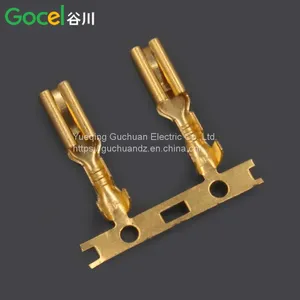 6.3 Flat Barbed Spring Crimping Terminal DJ623-E6.3A Spring Crimping Terminal thumbnail-2