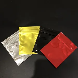 Custom Printed Food Mini Colored Zip Lock Aluminium Moisture Barrier Bag thumbnail-4