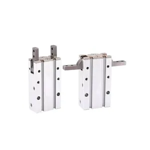 SMC Standard 180 Degree Angular Style Double Acting MHY2-20D Pneumatic Cylinder Air Gripper thumbnail-3