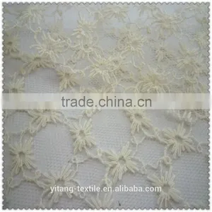 Cotton Thread Embroidered Fabric thumbnail-2