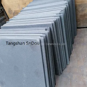 SiC Plate Slab Batt Board by 1650C Recrystallized SiC Ceramics (kiln Shelf) thumbnail-1