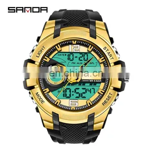 Waterproof Designer Hands Watches Luxury Brands Charm Style Wristwatch Wholesale Analog Relogio Men Digital Watch thumbnail-1