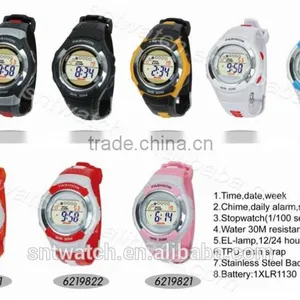 SNT-LR621 Promotion Cheap Digital Watch With LCD Movement thumbnail-1