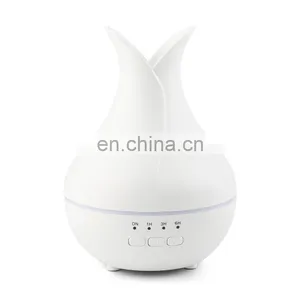 Hot Selling Easy Using 7 Color Led Light USB Wood Grain Air Humidifier thumbnail-3