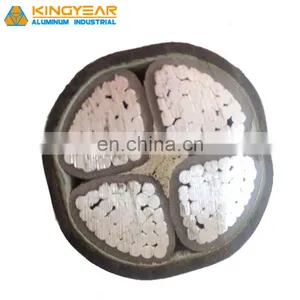 0.6/1KV Cable 3 Core 4 Core Pure Copper Conductor PVC Insulation PVC Sheath 120mm Nyy Power Cable thumbnail-1