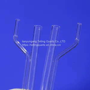 BET Test Use Quartz Glass Sampling Tube Collection With High Temperature Resistant thumbnail-4
