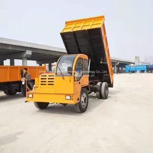 4WD Agricultural Sixiang Transporter Has Strong Bearing Capacity, Flexible and Convenient Loading and Unloading, and Can be Used in Engineering and Agriculture thumbnail-1