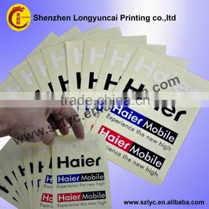Customized Duarable Permanent Self Adhesive Transparent Pvc Sticker thumbnail-1