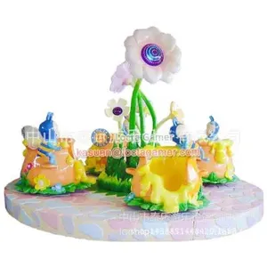 Sun Yat-sen Tai Lok Play Small Children Ride the Rotating Coffee Cup Self-control Rotary Rotary Entertainment Equipment Rotary Honeypot thumbnail-3