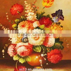 Still Life Flower Oil Painting on Canvas thumbnail-1
