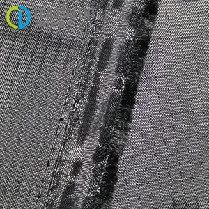 Eco-friendly 210D 100%RPET Recycled Polyester PU Coated Five-pointed Grid Oxford Fabric for Bag Luggage Tent thumbnail-4