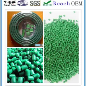 Soft Extrusion PVC Compound Crystal PVC Materials for Garden Hose Braided Flexible Hose Granules thumbnail-3