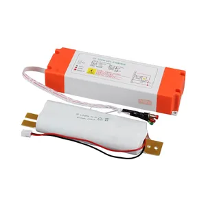 DF168T External LED Emergency Power Supply With Lithium Iron Phosphate Battery, Built-in Non-isolated Downlight and Linear Light thumbnail-1