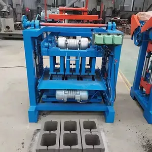 Load-bearing Bricks Machine Construction Field Cement Concrete Hollow Block Clay Brick Making Machine thumbnail-1