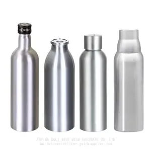 Empty Wholesale Custom New Luxury Empty Aluminum Bottle for Beverage Customized BOLI thumbnail-5