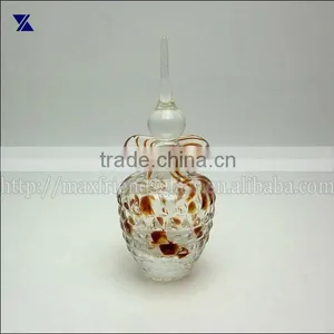 Hand Made Cased Glass Perfume Bottle Scent Bottle Reed Diffuser Glass Vase 60ml thumbnail-1