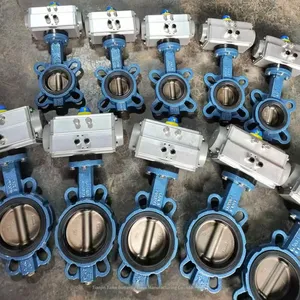 Tyco Butterfly Valve, Advantageously Supplied Pneumatic Multi-standard Universal Heavy Body Tld671x3-16q 5k/10k/150lb thumbnail-5