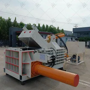 Hydraulic Scrap Iron Metal Baling Machine for Recycling Plant, Heavy Duty Compactor thumbnail-1