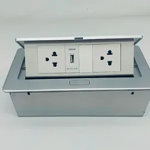 Output Electrical Outlet Socket Box Floor Boxes thumbnail-5