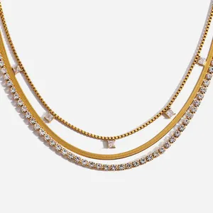 Titanium Nitride Coated Chain Necklace - 1.5mm Cable Wire With 2-Year Warranty thumbnail-2
