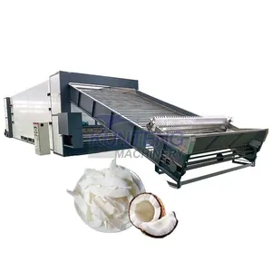 Professional Hibiscus Flower Fig Grape Coconut Powder Mesh Belt Drying Machine EPC thumbnail-1