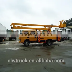 2014 Best Price Dongfeng Crew Cab 14M Aerial Lift Platform Truck thumbnail-1