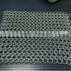 Free Laser Logo Chain Mail For Cleaning Stainless Steel thumbnail-1